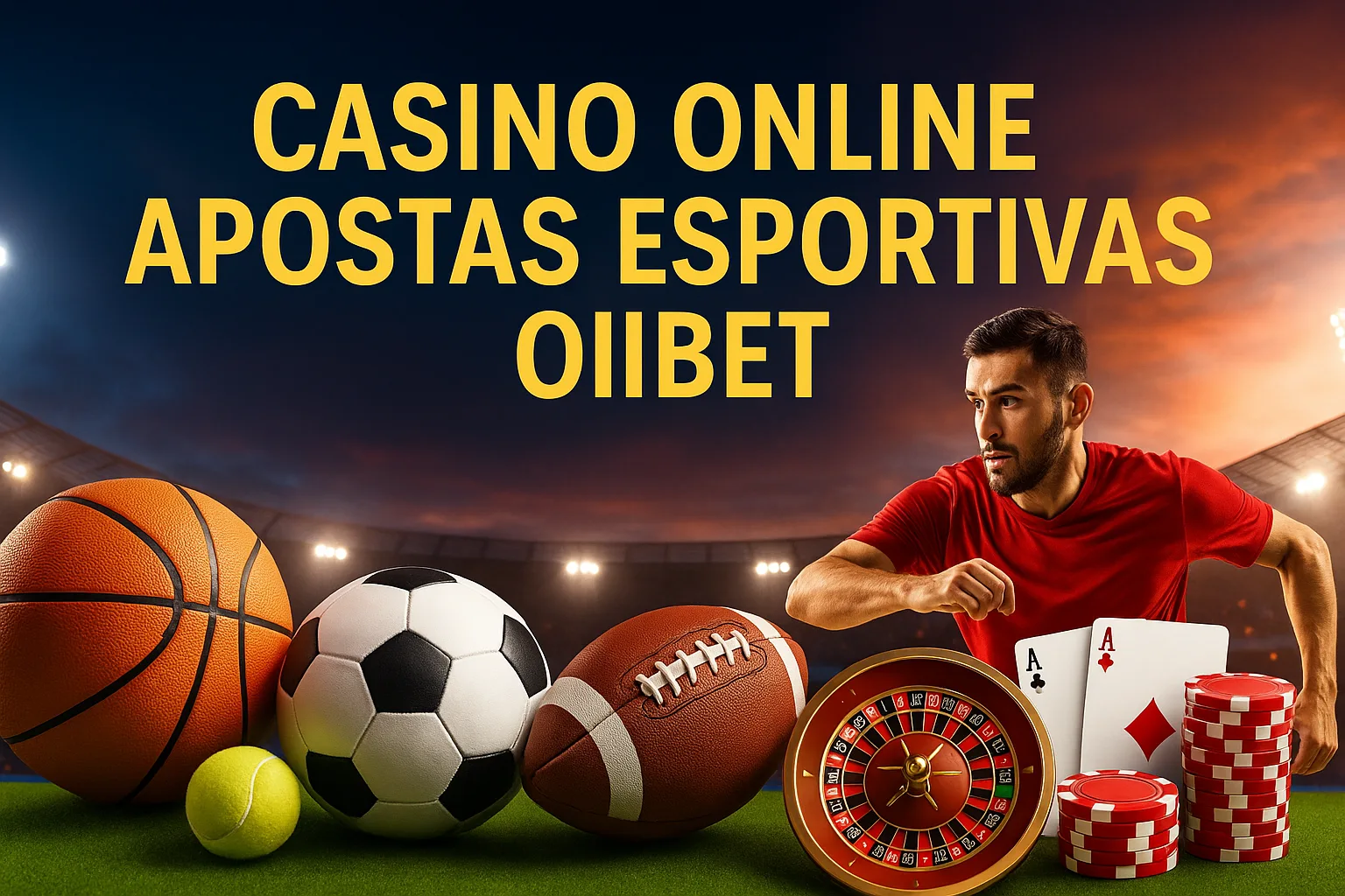 Apostas esportivas no cassino online OIIBET