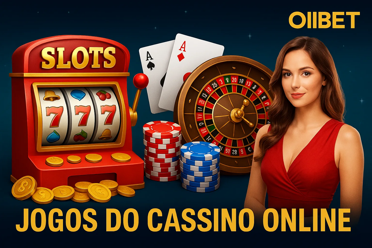 Jogos de cassino online inovadores e emocionantes na OIIBET